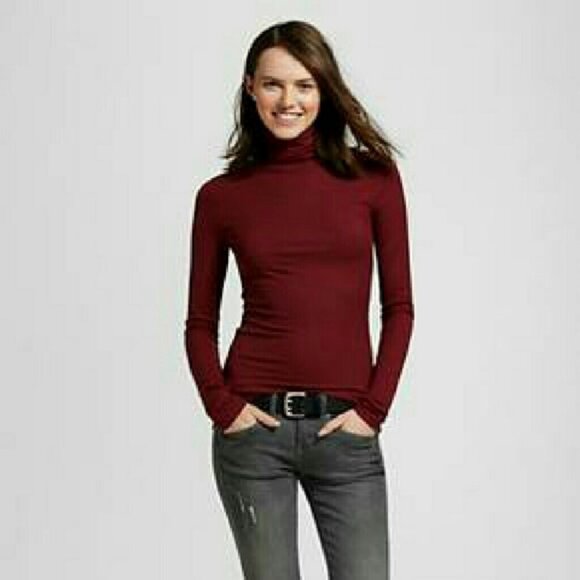Mossimo Black Turtleneck XS Shirt - Picture 9 of 10